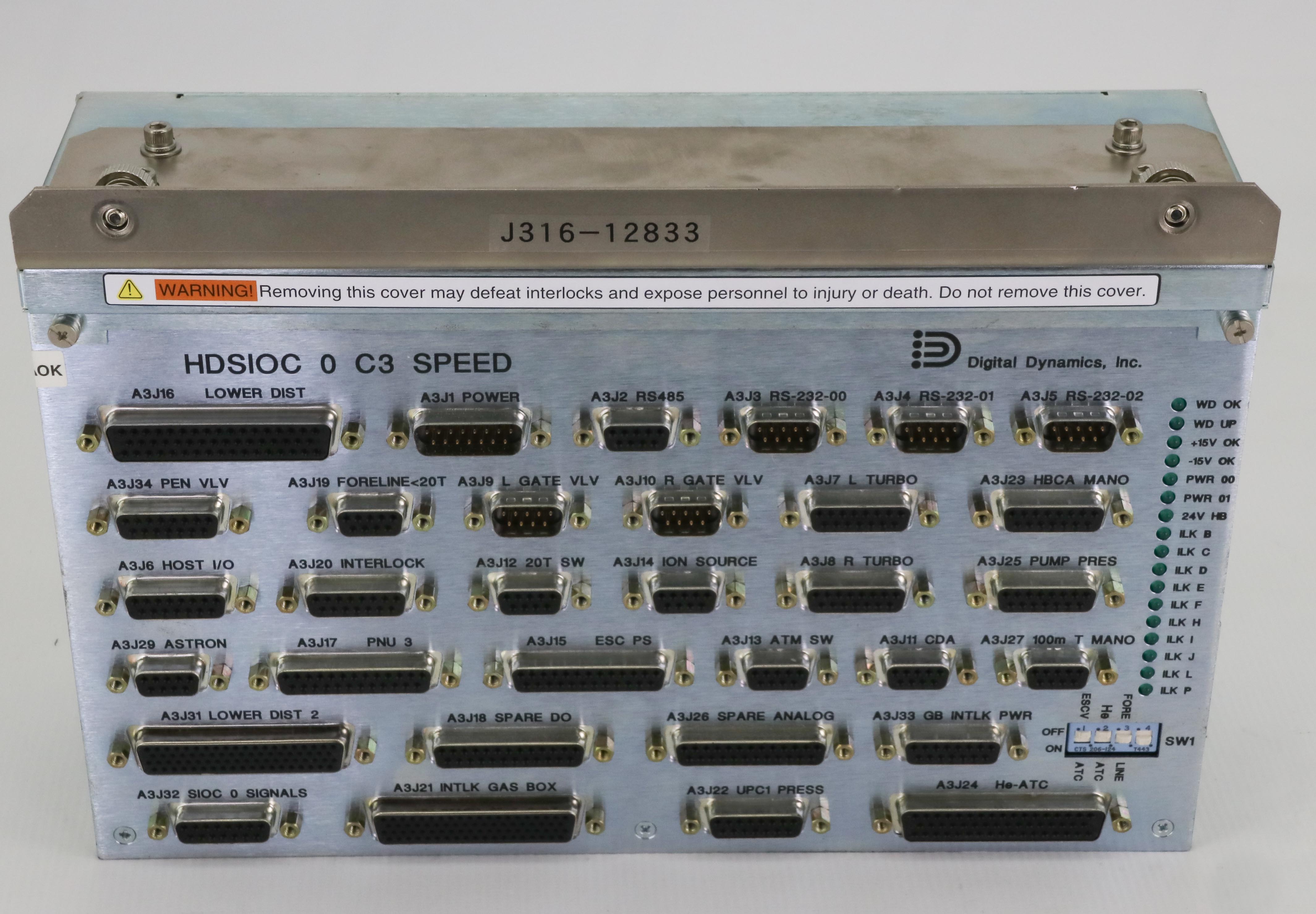 12833 NOVELLUS CNTRL HDSIOC 0 C3SPD CONCEPT 3 SPEED FIRMWARE 4.72